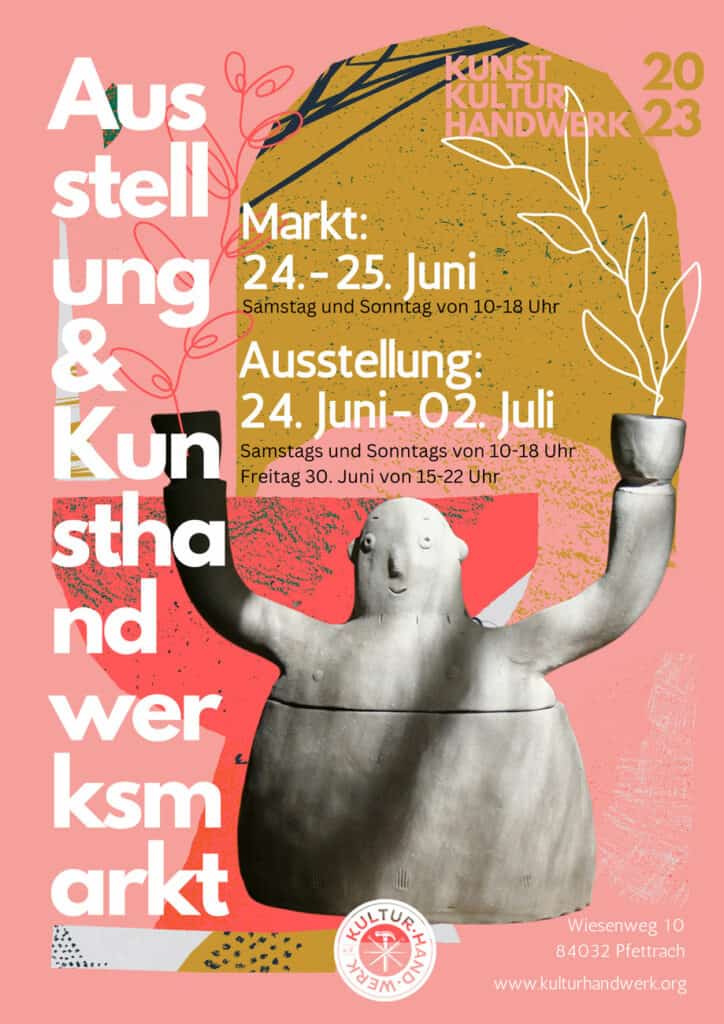 Flyer Kunst, Kultur, Handwerk 2023